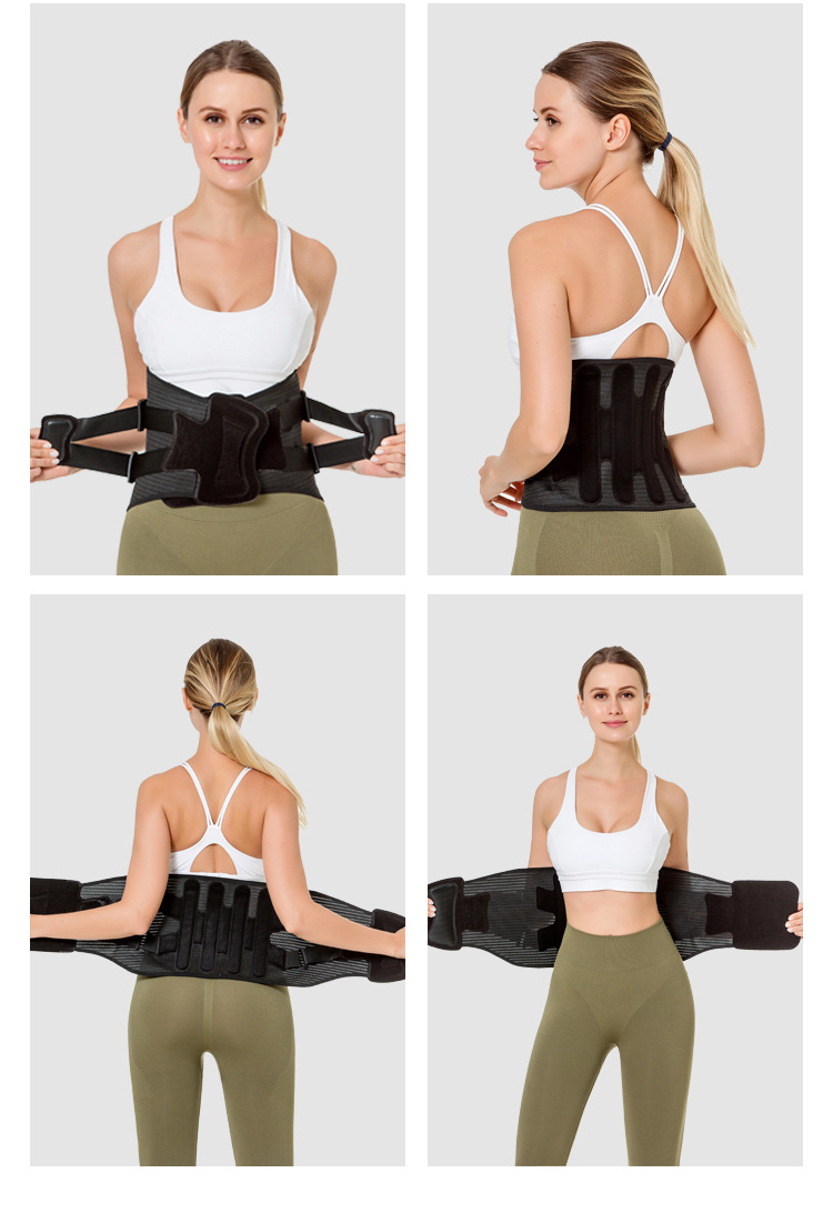 Hot Compress Back Brace for Lower Waist Protector Back Support Belt for Women Men Sciatica Herniated Disc Scoliosis B2B Factory Pricing