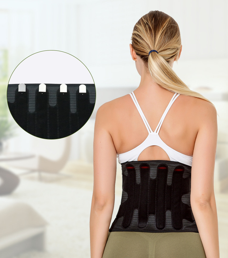 Hot Compress Back Brace for Lower Waist Protector Back Support Belt for Women Men Sciatica Herniated Disc Scoliosis B2B Factory Pricing