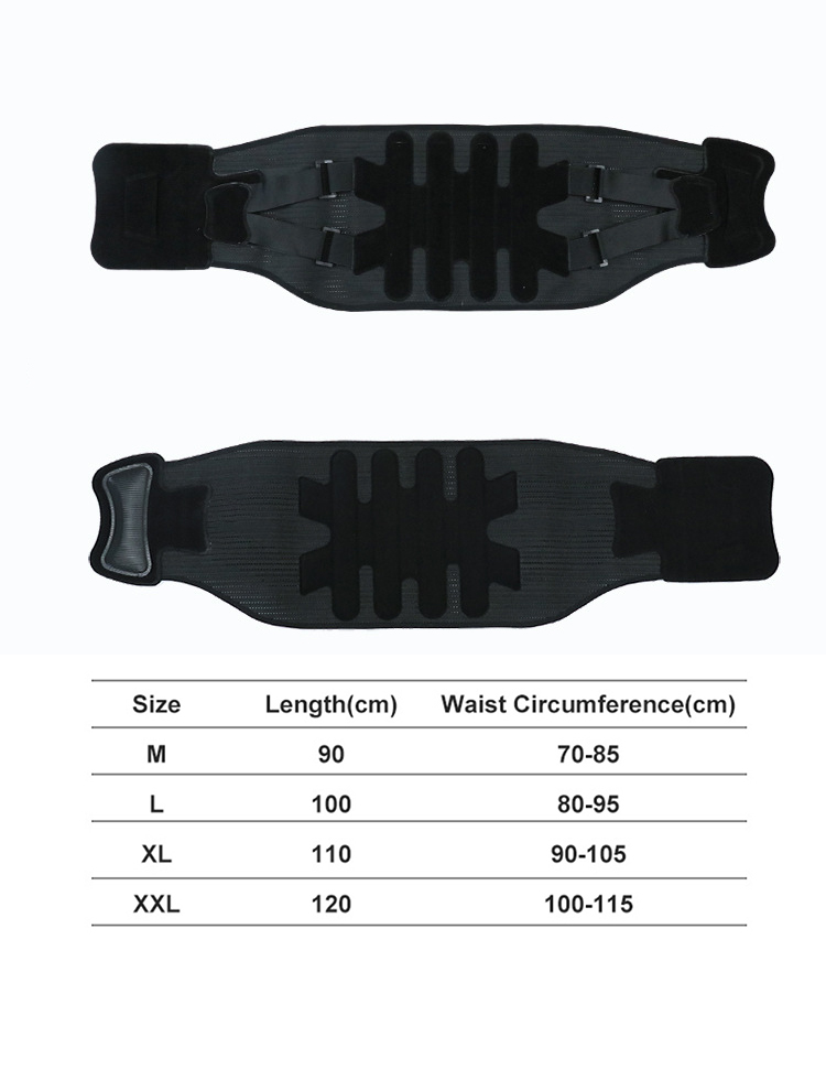 Hot Compress Back Brace for Lower Waist Protector Back Support Belt for Women Men Sciatica Herniated Disc Scoliosis B2B Factory Pricing