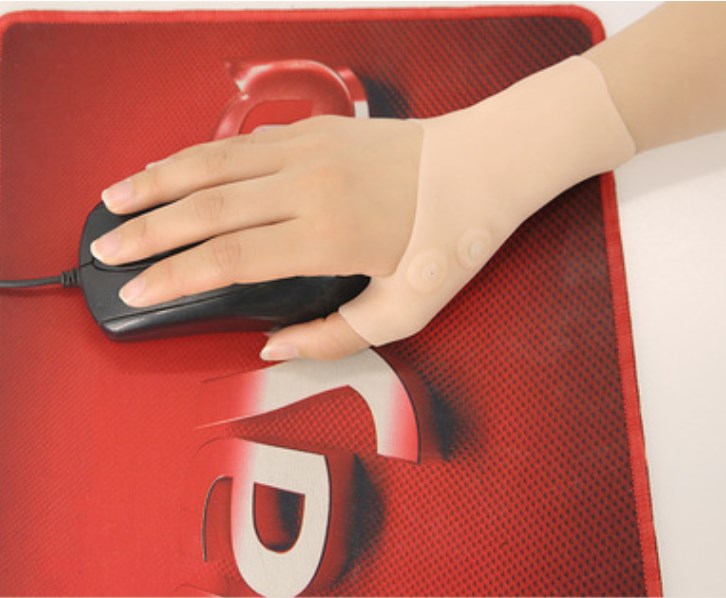 Hot Sale Magnetic Therapy Wrist Hand Thumb Support Gloves Silicone Gel Arthritis Pressure Corrector Massage Pain Relief Gloves Wholesale Supplier