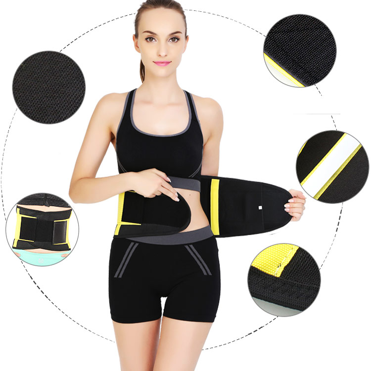 Hot Selling Neoprene Waist Trimmer Adjustable Body Shaper Waist Trainer Slimmer Belt Import Wholesale Solutions