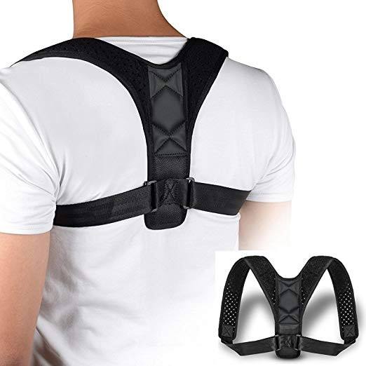 Hot sale adjustable back support belt adult male and female Posture Correction anti-hump back posture corrector belt Production Wholesale Operations
