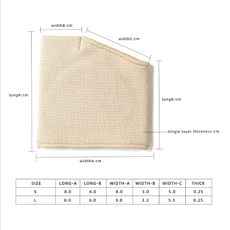 KSY Diabetic Feet care Metatarsal Sleeve Pads Half Toe Bunion Sleeve with Sole Forefoot Gel Pads Rapid Production Solutions Manufacturer
