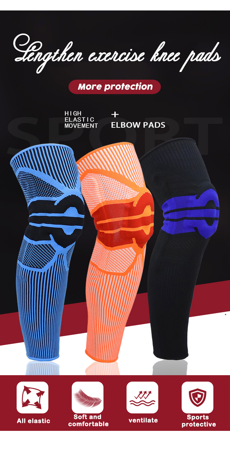KSY Hot Selling Silicone Spring Protector Knee Pad Compression Elastic Knee Sleeve for Basketball Running China Supplier B2B