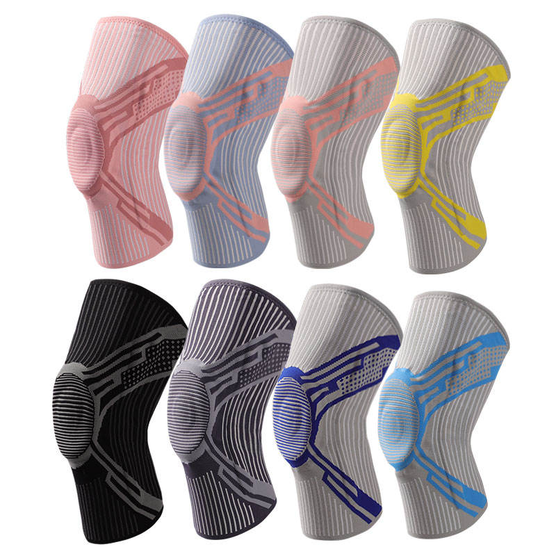 KSY Knee Brace with Spring support strip & Patella Gel Pads Manufacturing & Supply