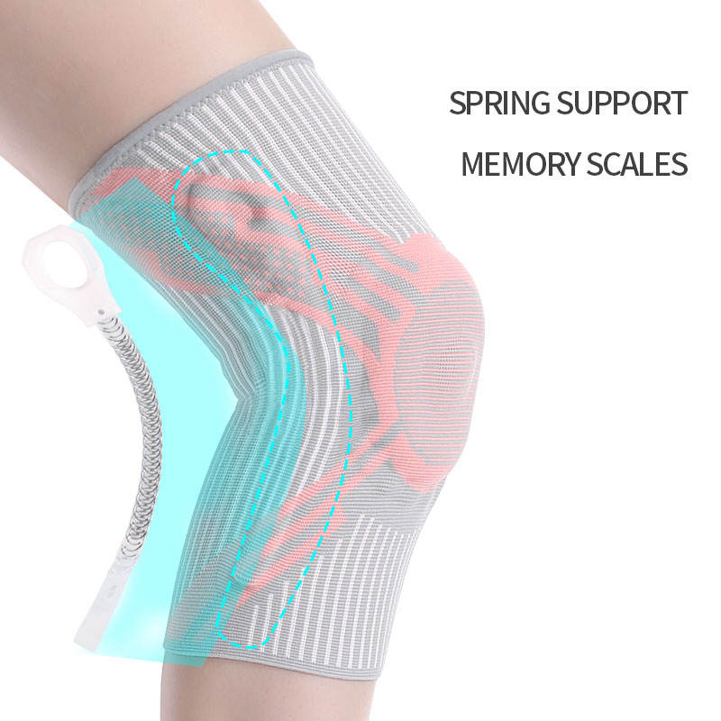 KSY Knee Brace with Spring support strip & Patella Gel Pads Manufacturing & Supply