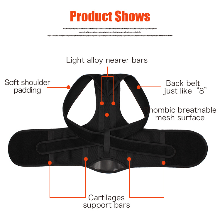 KSY Spinal Back Posture Corrector Upper Back Support Brace Manufacturing and Export Services