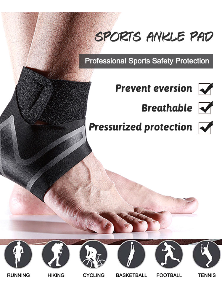 KSY Sport Ankle Support Elastic High Protect Sports Ankle Equipment Safety Running Basketball Ankle Brace Support Wholesale Manufacturer Supply