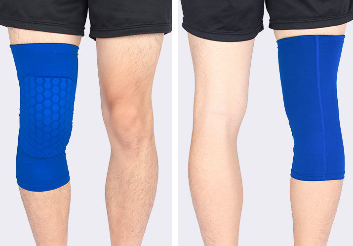 KSY Top Selling Breathable Honeycomb Anti Collision Compression Knee Sleeve Pads Support Bulk Wholesale Chain