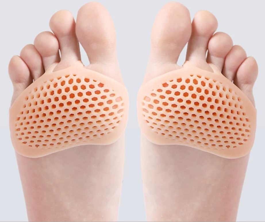 KSY hot sale Gel Pain Relief Cushioning Honeycomb Forefoot Pad Insole Export-Oriented Factory Wholesale