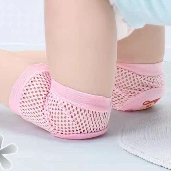 Kids Girl Boy Crawling Elbow Toddlers Baby Knee Pads Safety Mesh Kneepad Protector Leg Warmer Cushion Legging Infants Children Supplier Wholesale
