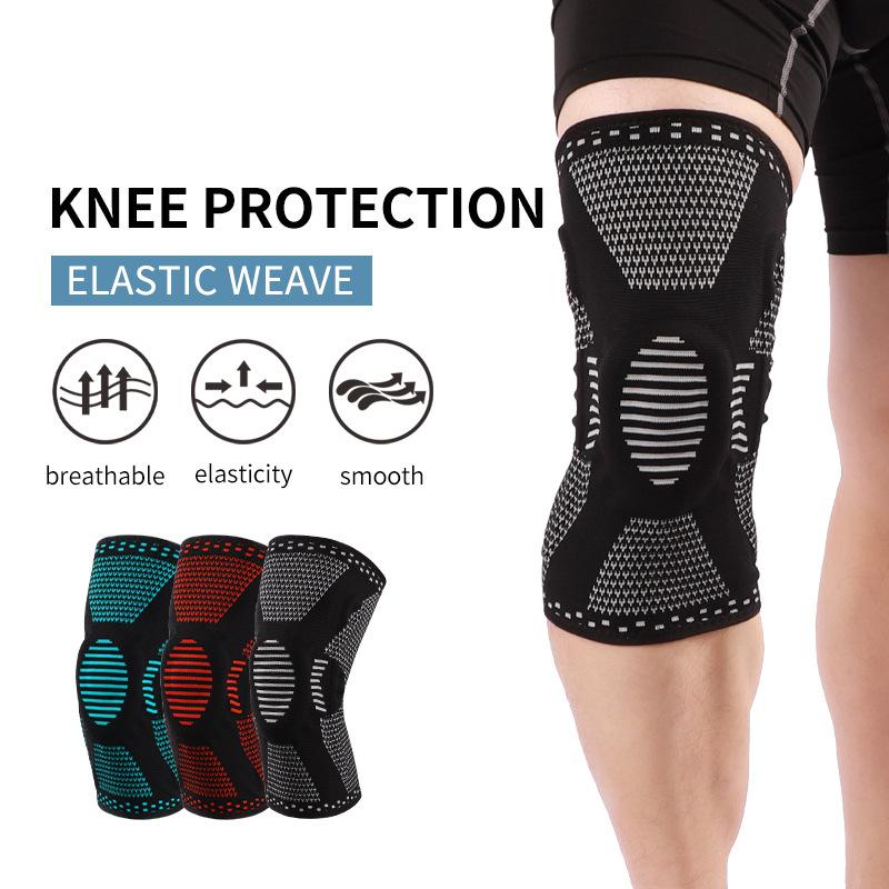 Knee Brace Compression Sleeve Non-Slip Running Hiking Soccer Basketball Tear Arthritis Wrap  Knee protection Pads Wholesale Distribution