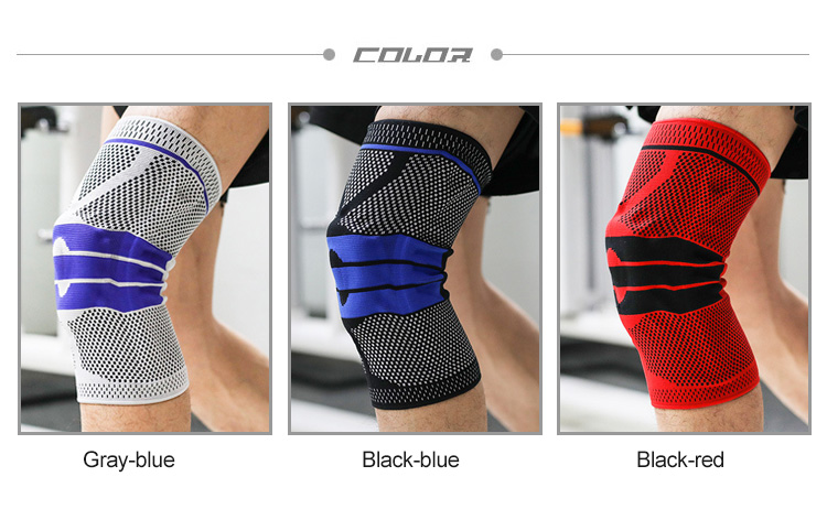 Knee Brace Compression Sleeve Support for Men & Women Knee Wraps Patella Stabilizer with Silicone Gel Spring Pad Customized Manufacturing Solutions