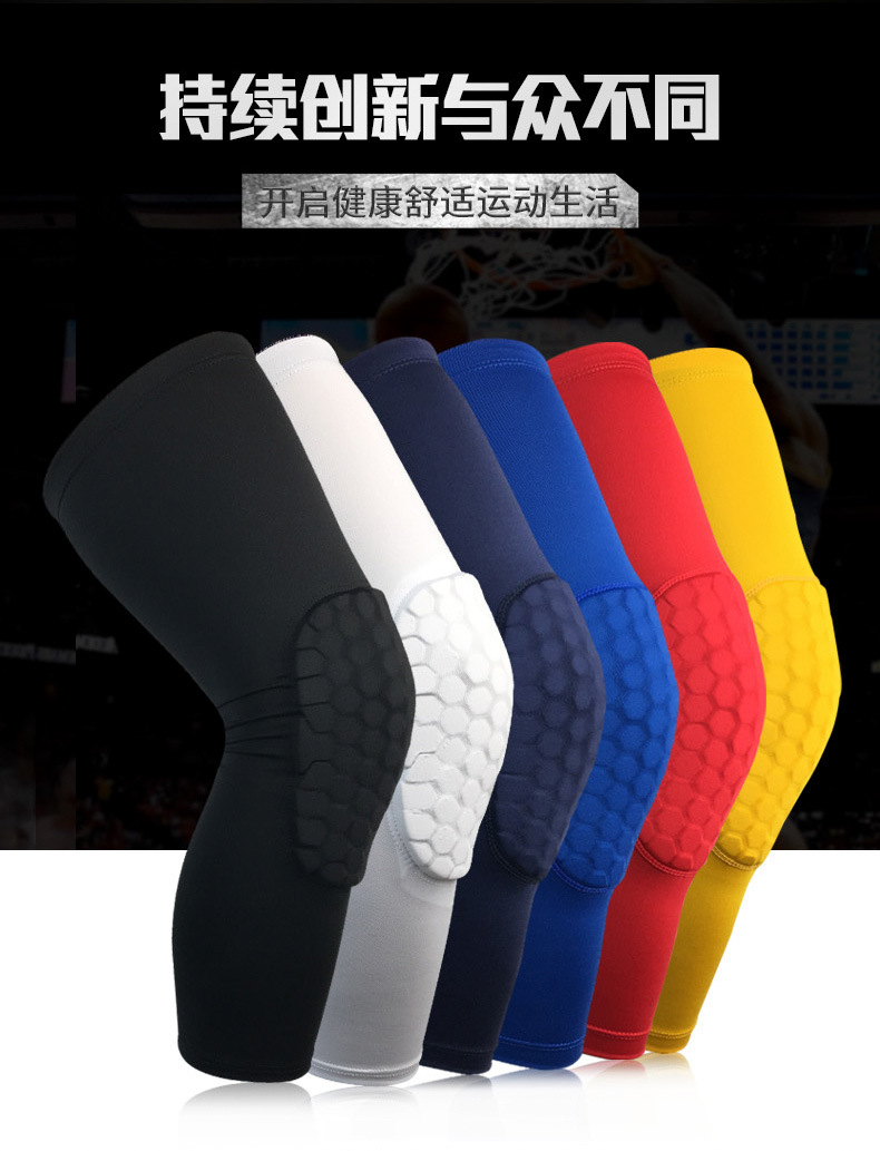 Knee Pads For Men Women Youth Adult Professional Volleyball Protective KneePad Long Leg Sleeves Braces for Basketball Football Private Label Manufacturing Innovation