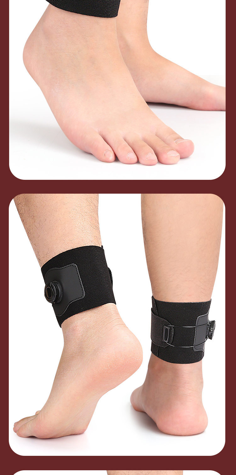 Knob adjustable sports brace strap compression calf brace Discount Factory