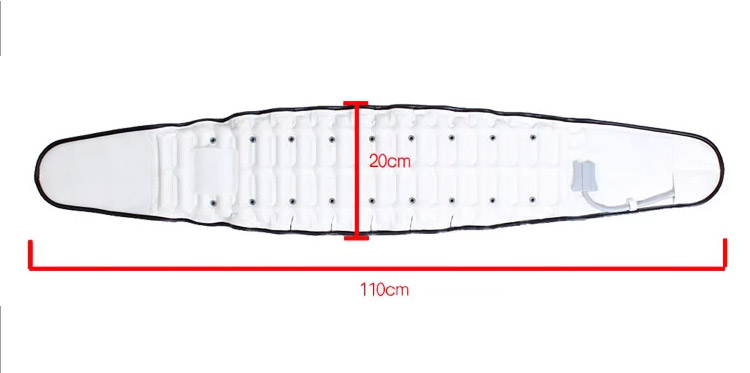 Leather inflatable belt slimming bright Trimmer Waist belt Discount Factory Network