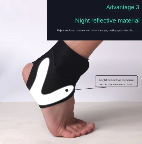 Left / Right Feet Sleeve Ankle Support Socks Compression Anti Sprain Heel Protective Pressurizable Bandage Ankle Support Custom Manufacturing