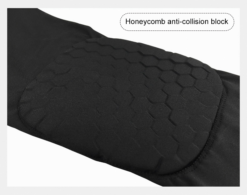 Lengthened sports knee protection honeycomb anti-collision patella for men and women outdoor sports knee protection equipment Import Wholesale Solutions