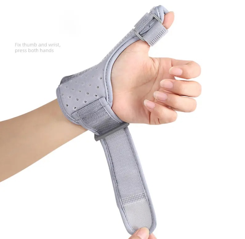 Lightweight Breathable Sports Medicine Adjust Thumb Stabilizer Thumb Support Brace Discount Wholesale Direct
