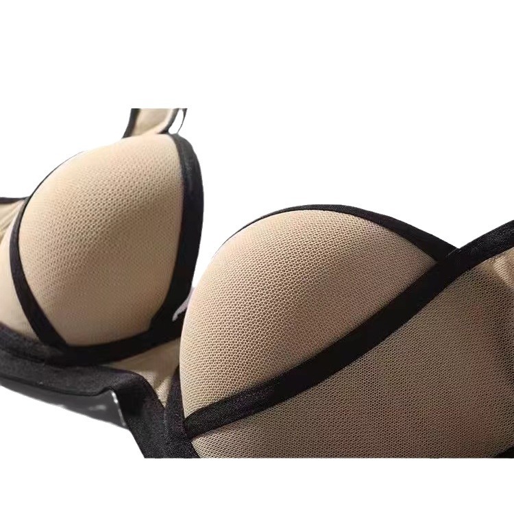 Lingerie women's small breasts pull up to show big sexy bra set pair breast anti-sagging adjustable upper bracket summer bra China Factory Direct