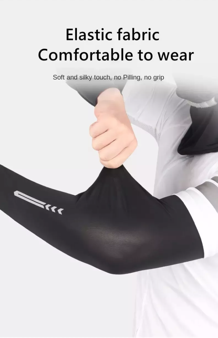 Low MOQ Running UV Protection Long Arm sleeves Golf Soft Arm Covers Sleeves Large-Scale Manufacturing
