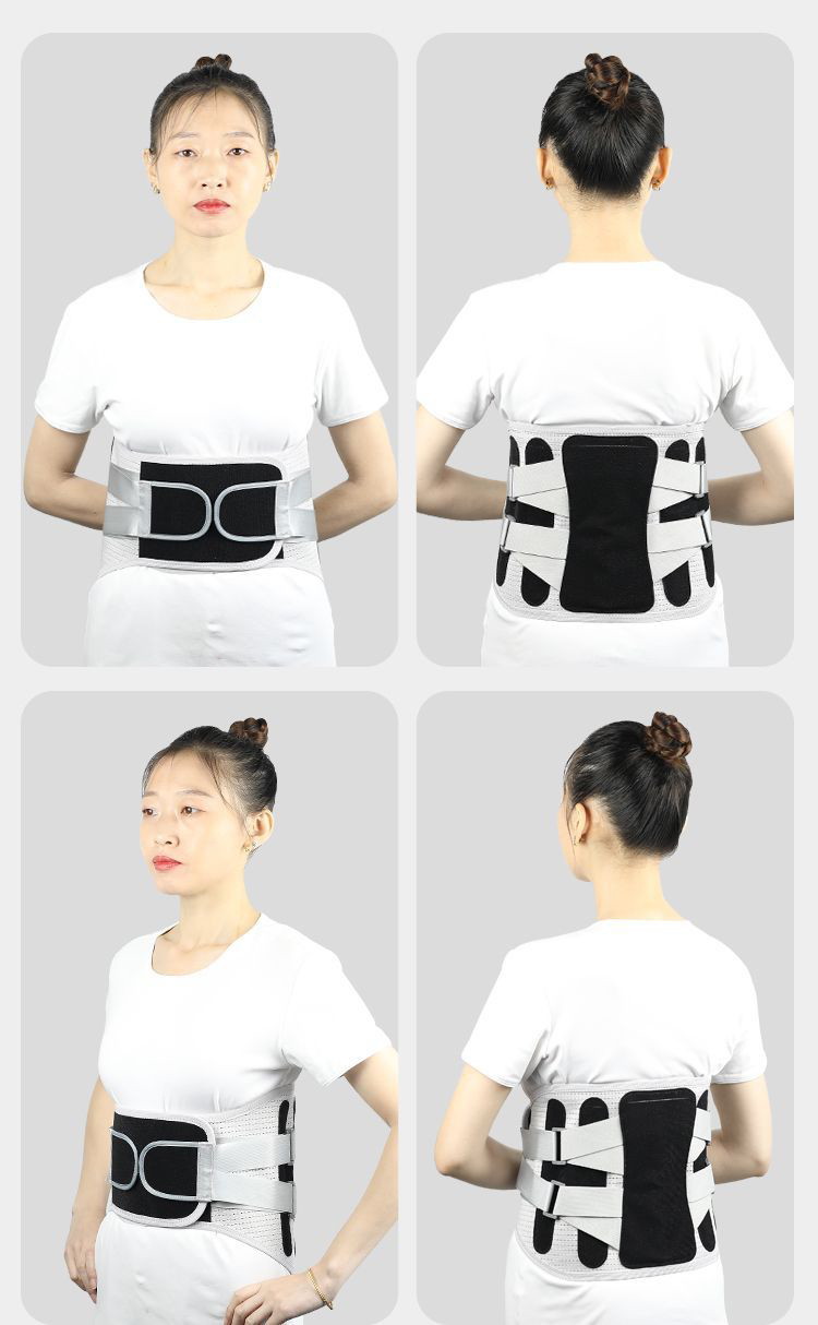 Lower Pain Relief Support Back Brace Adjustable waist back brace lumbar support belt with removable metal support Quality Manufacturing Processing