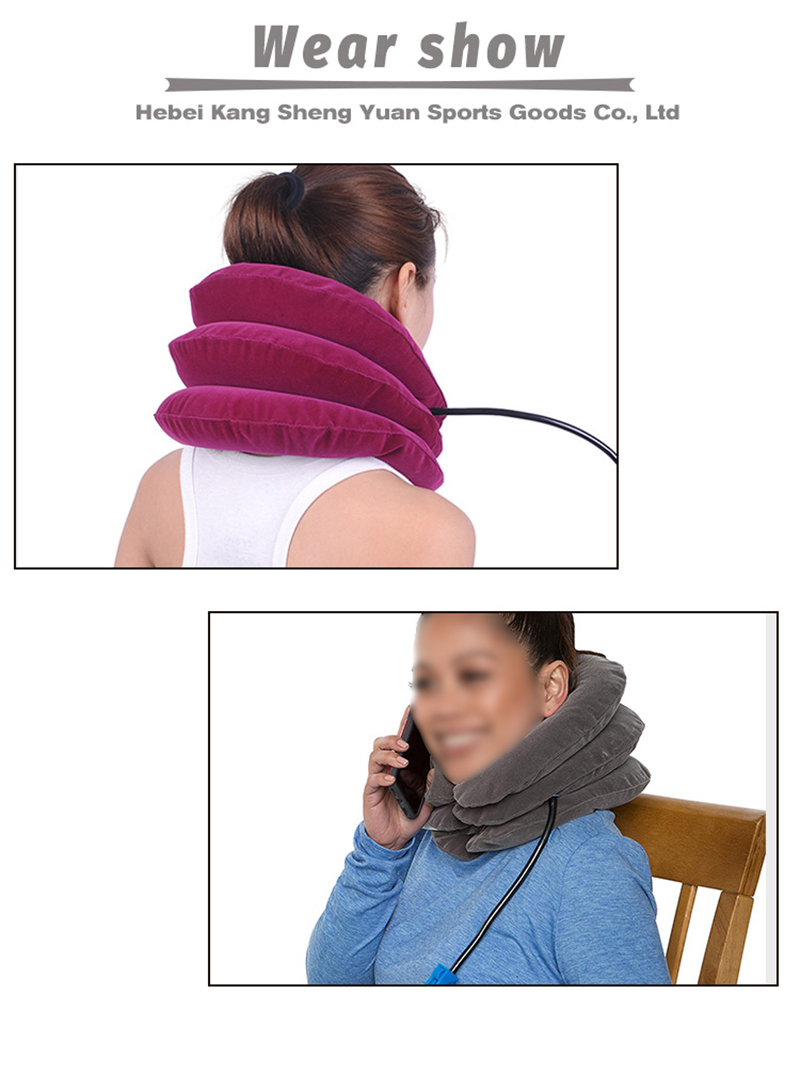 Medical cervical spine tractors Home medical inflatable cervical spine tractors will pin cervical neck guards Bulk Orders
