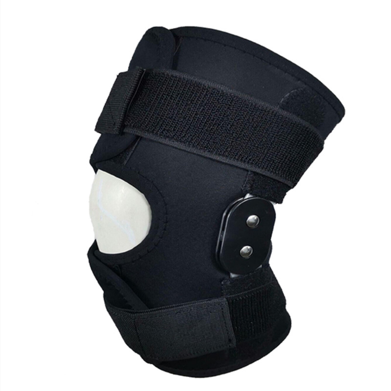 Medical post-op knee support orthopedic Angle Adjustable Rom Neoprene Hinged Knee Brace and Support Direct Factory Wholesale