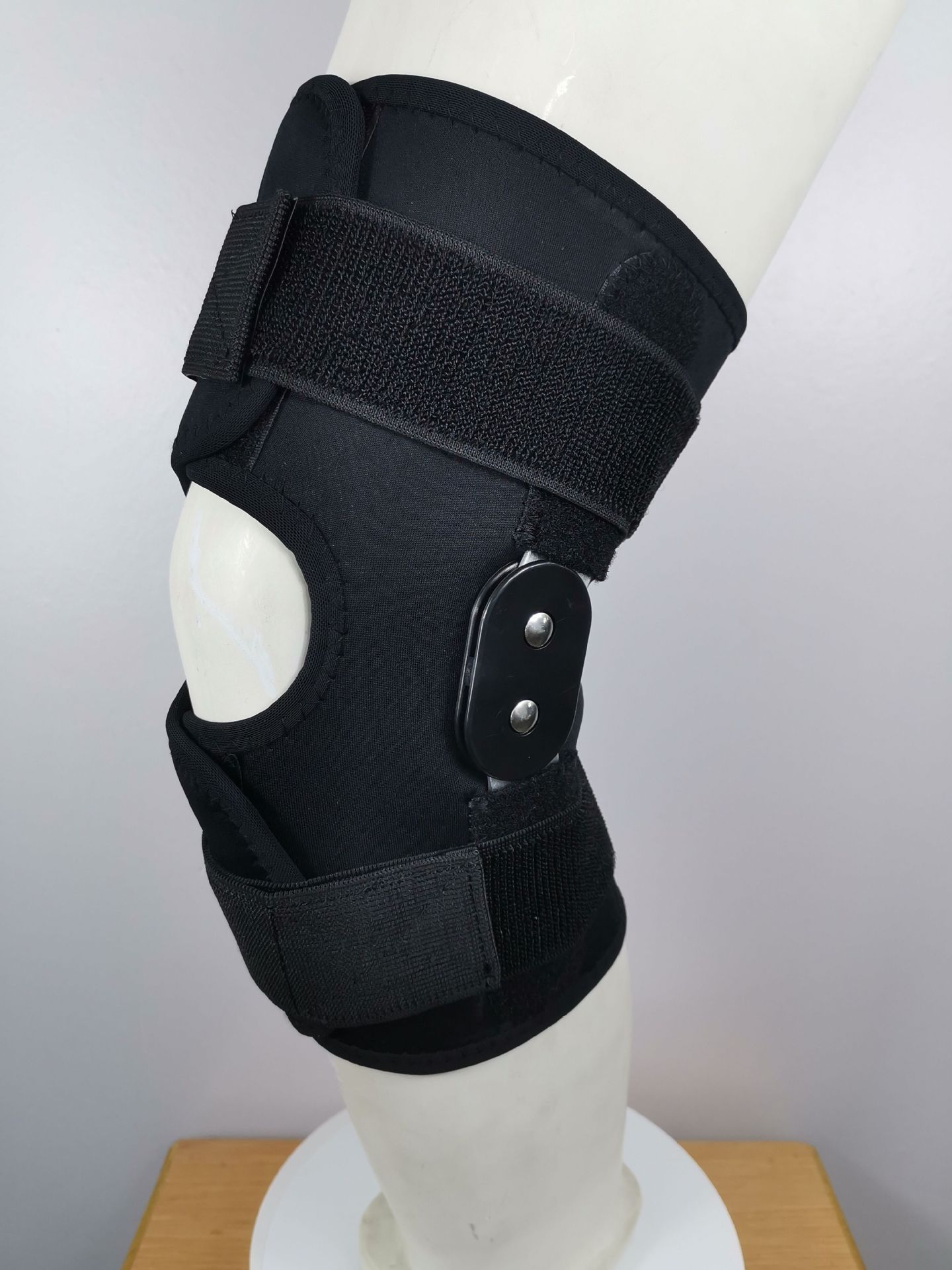 Medical post-op knee support orthopedic Angle Adjustable Rom Neoprene Hinged Knee Brace and Support Direct Factory Wholesale