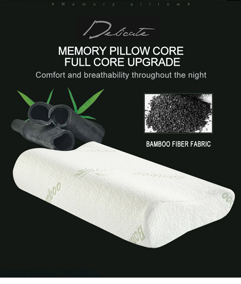 Memory pillow Wave pillow core memory cotton slow rebound health care neck pillow gift China Exporter