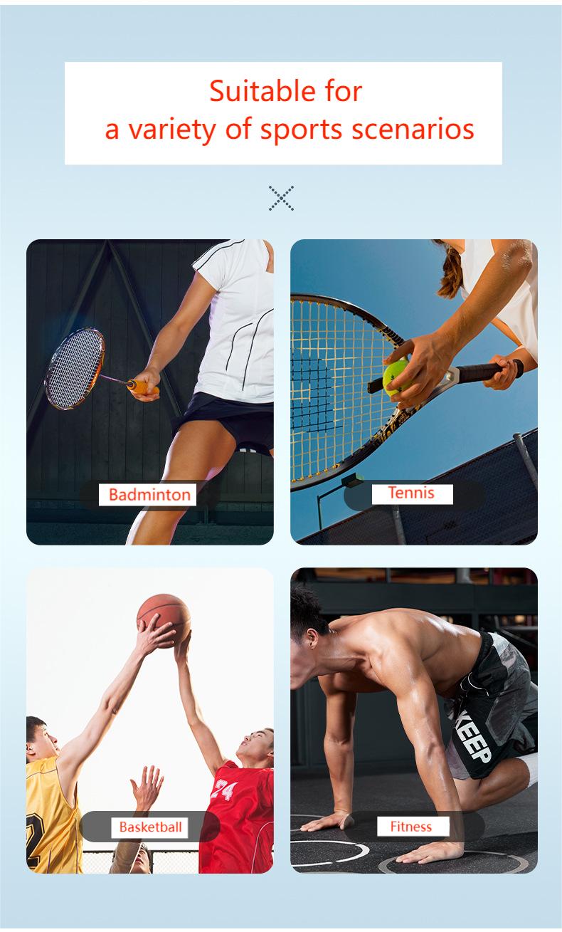 Men's and women's sports fitness weightlifting basketball wrist guard Knitted wrap warm booster wrist strap Discounted Bulk Pricing