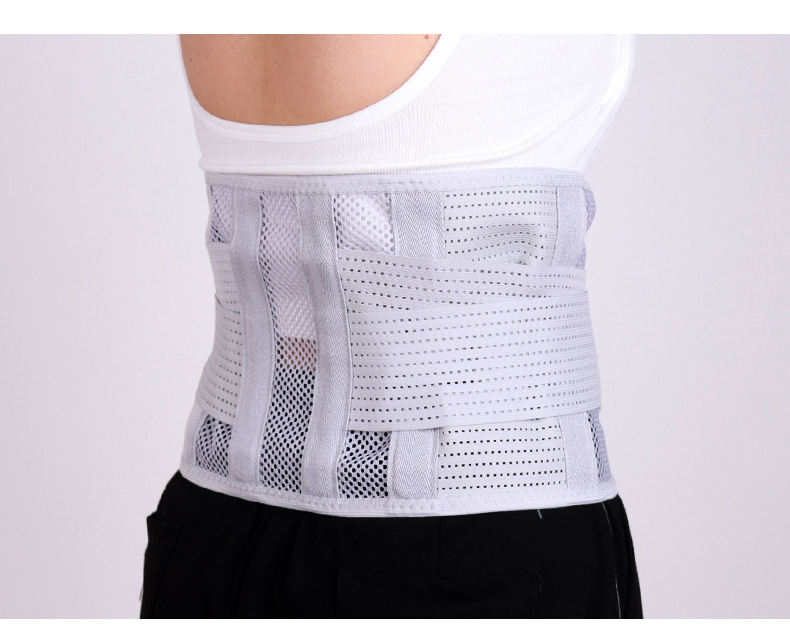Mesh Thin Waist support belt breathable decompression lumbar belt fixed  lumbar brace for men and women B2B Factory Pricing