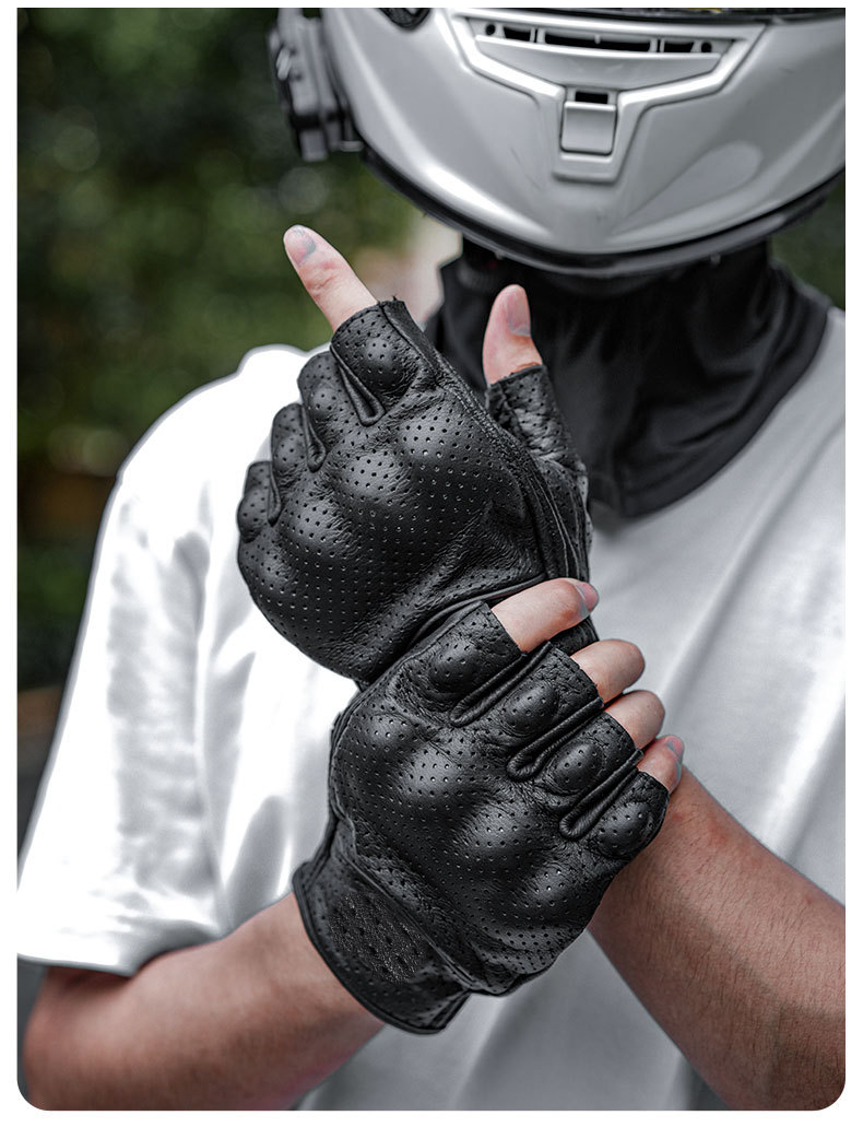 Motorcycle gloves Breathable motorcycle male rider off-road anti-fall summer four seasons plus fleece thickened riding equipment B2B Factory Pricing Processing