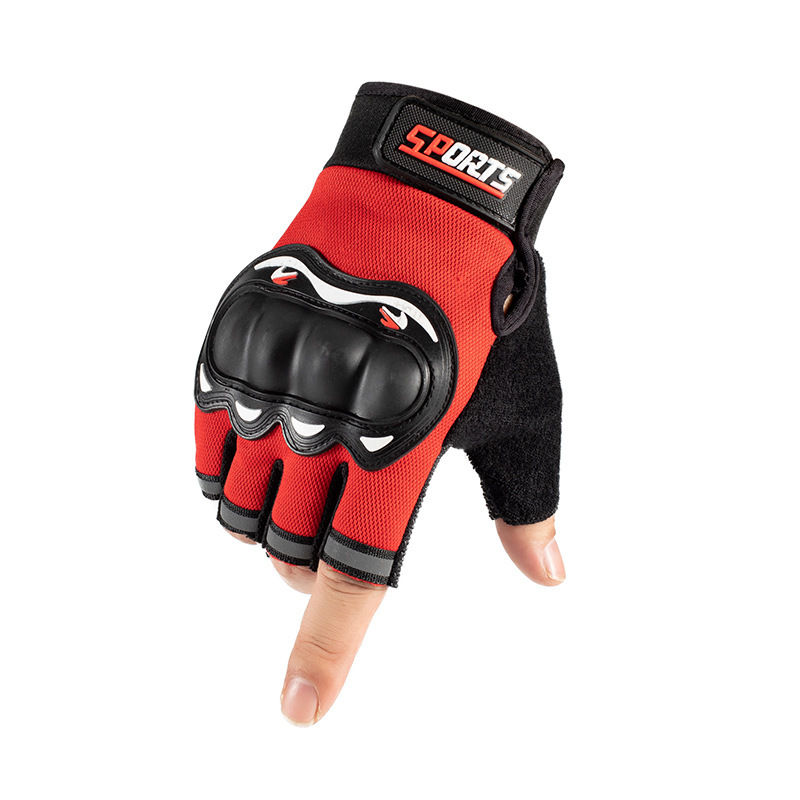 Motorcycle long finger gloves men's anti-slip wear protection racing riding combat training half finger gloves Manufacturing & Supply Network