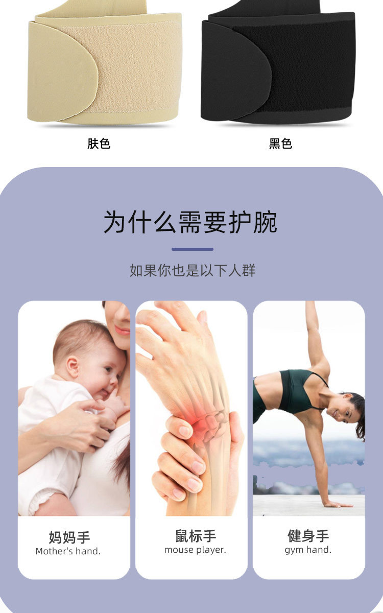 Mouse hand thumb tape fixed support pressure wrist brace Manufacturing Industry