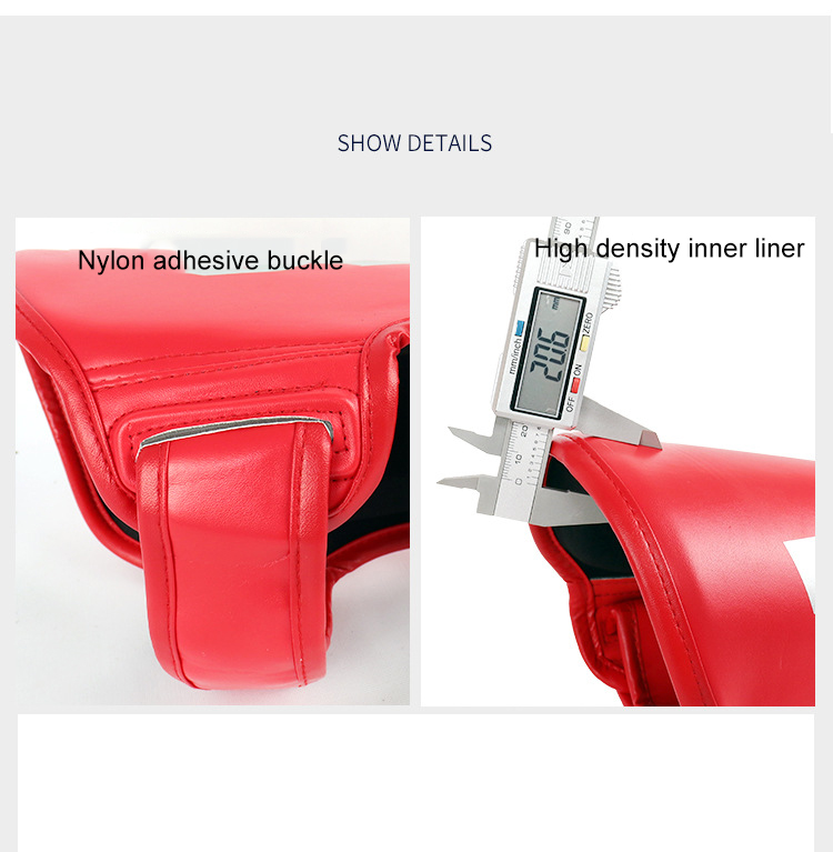 Muay Thai leg protection Sanda combat foot protector boxing thicken combat gear ankle protection Taekwondo leg protection board Trade Factory Direct
