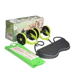 Multi-functional belly double wheel pull dumbbell fitness equipment home with twisted waist disc machine Export Wholesale