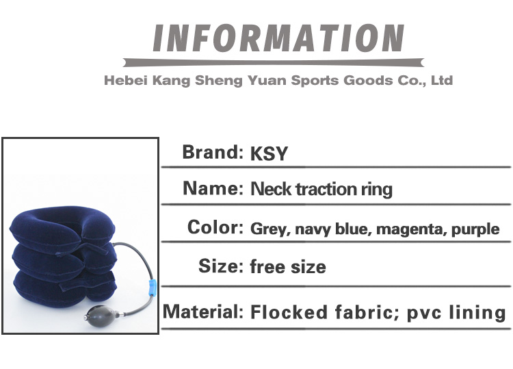 Neck Inflatable Pillow Collar Tractor Air Cervical Traction Device Support Vertebra Orthopedics Massage Relaxation Brace Bulk Wholesale