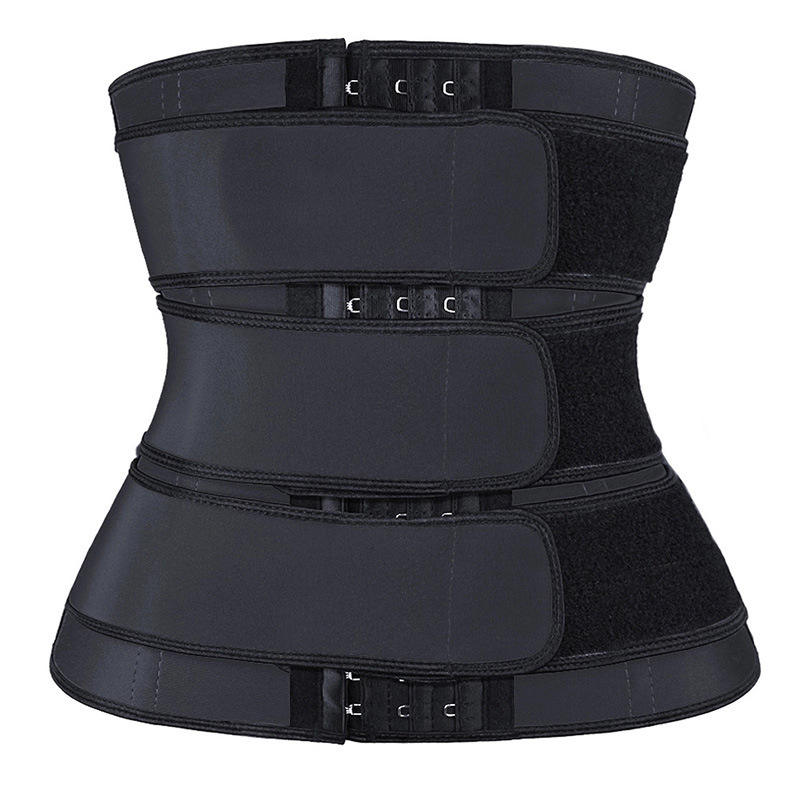 Neoprene 3 Strap Cincher Corset Waist Trainer for Women Trimmer Slimming Belt Body Shaper Workout Sport Girdle Faja Shapewear Customized Manufacturing Solutions
