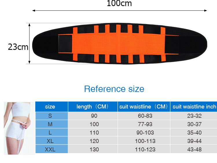 Neoprene Waist Trimmer 4 Step Shape Tummy Waist Trimmer Belt Manufacturing & Supply Network