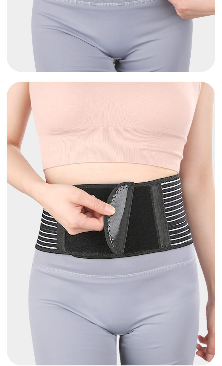 Net fabric waist EVA gasket double compression abdominal support lifting squat waist Factory Authorized Wholesale Export