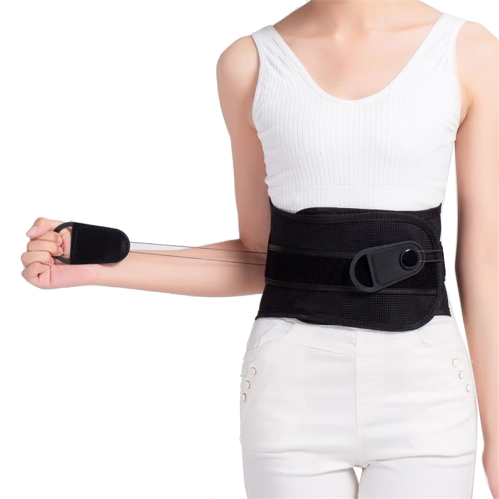 New Double Pull  Waist Brace Back Lumbar Support Corset Woman Man Waist Trimmer Belt Injury Muscle Posture Corrector Belt China Industrial Supplier Services