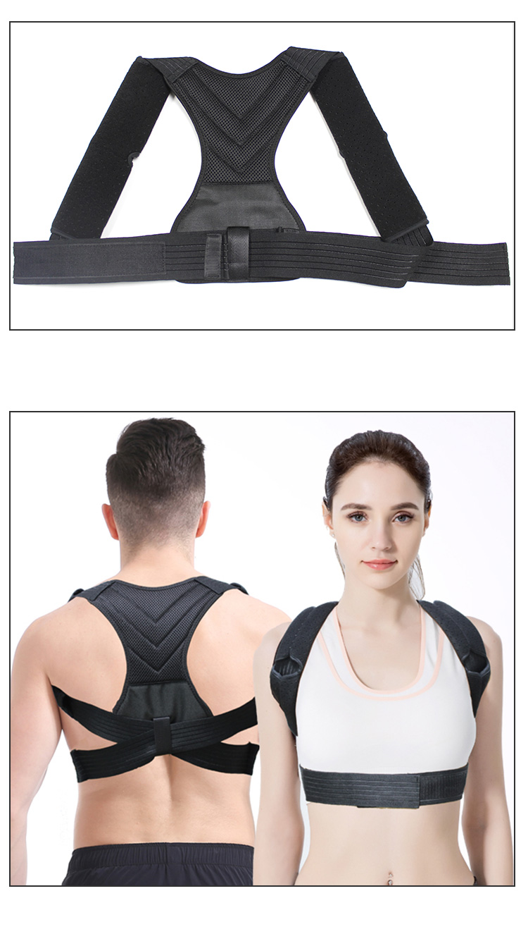 New Elastic Back Correct Belt Back Straight Posture Corrector CE Certificate product Bulk Orders