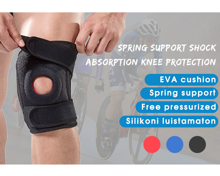 New Health Care Wholesale Adjustable Knee Support Strap Knee Pads Knee Sleeves for Men and Women China Factory Direct Export