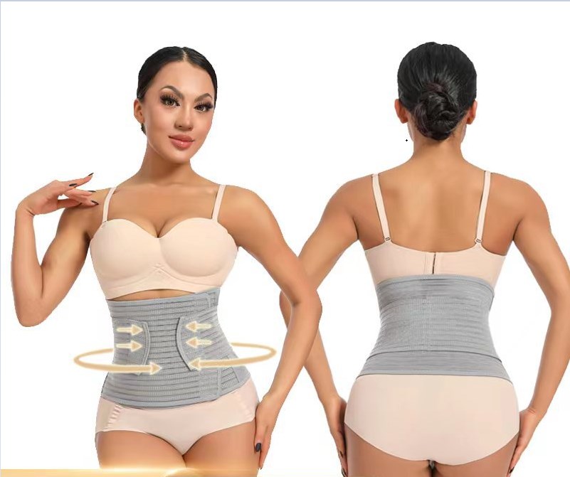 New Model Bamboo charcoal back support waist trainer Adjustable Breathable abdominal retraction band for Women Rapid Production Solutions Manufacturer