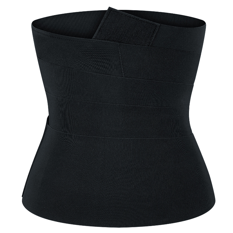 New Product Free Size 4 Meter Adjustable Lose Weight Elastic Tummy Round Wrap Waist Shaper Belt Slimming Belly Wrap China Manufacturing Distributor
