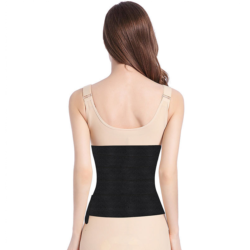 New Product Free Size 4 Meter Adjustable Lose Weight Elastic Tummy Round Wrap Waist Shaper Belt Slimming Belly Wrap China Manufacturing Distributor