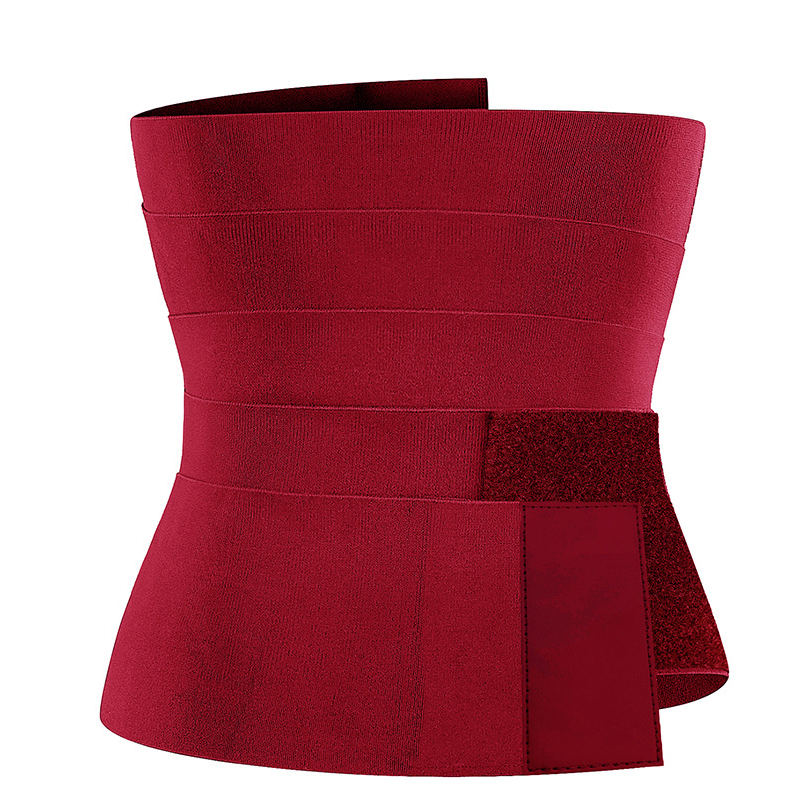 New Product Free Size 4 Meter Adjustable Lose Weight Elastic Tummy Round Wrap Waist Shaper Belt Slimming Belly Wrap China Manufacturing Distributor