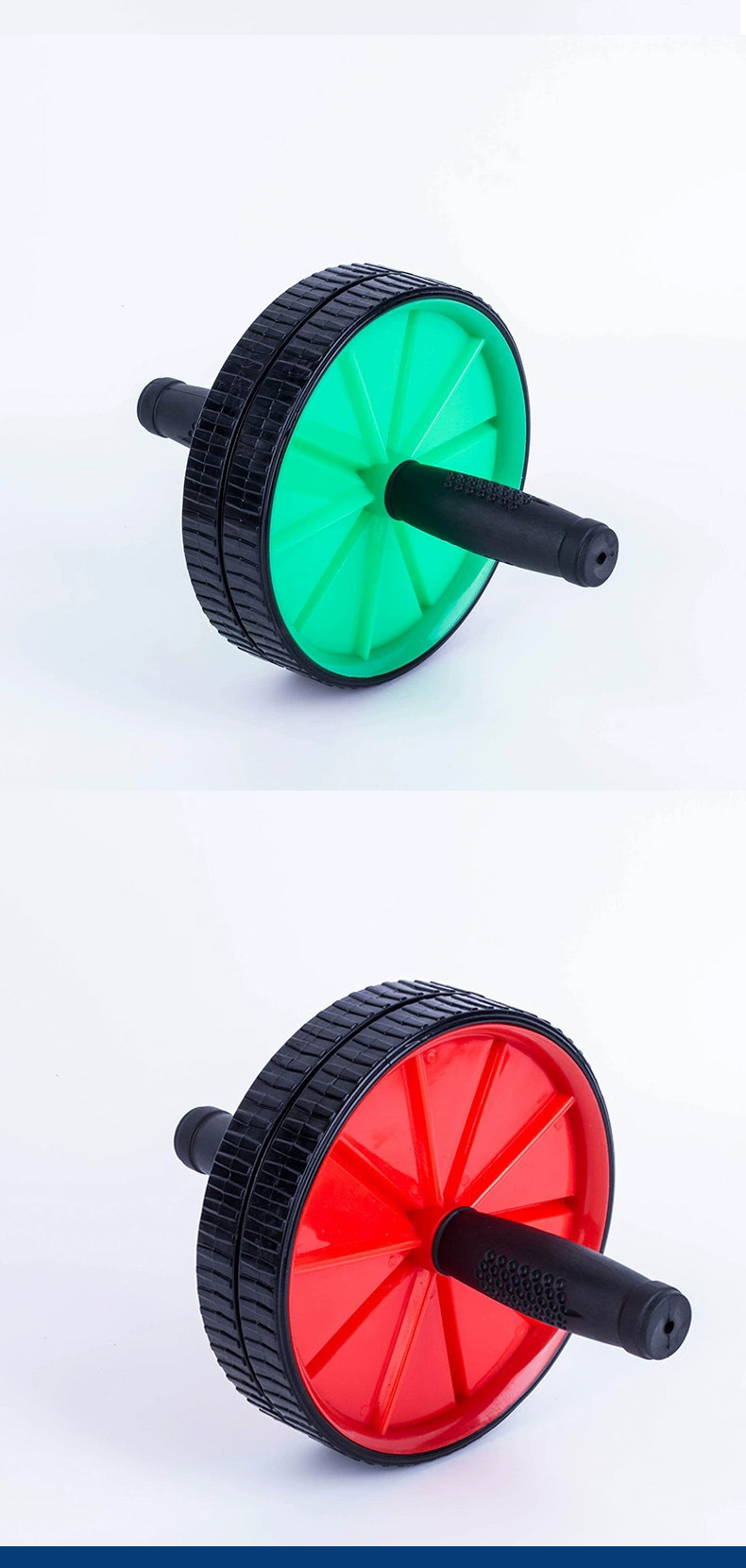 New abdominal muscle wheel trainer home roll abdominal auxiliary sports fitness equipment healthy abdominal wheel China Bulk Supplier