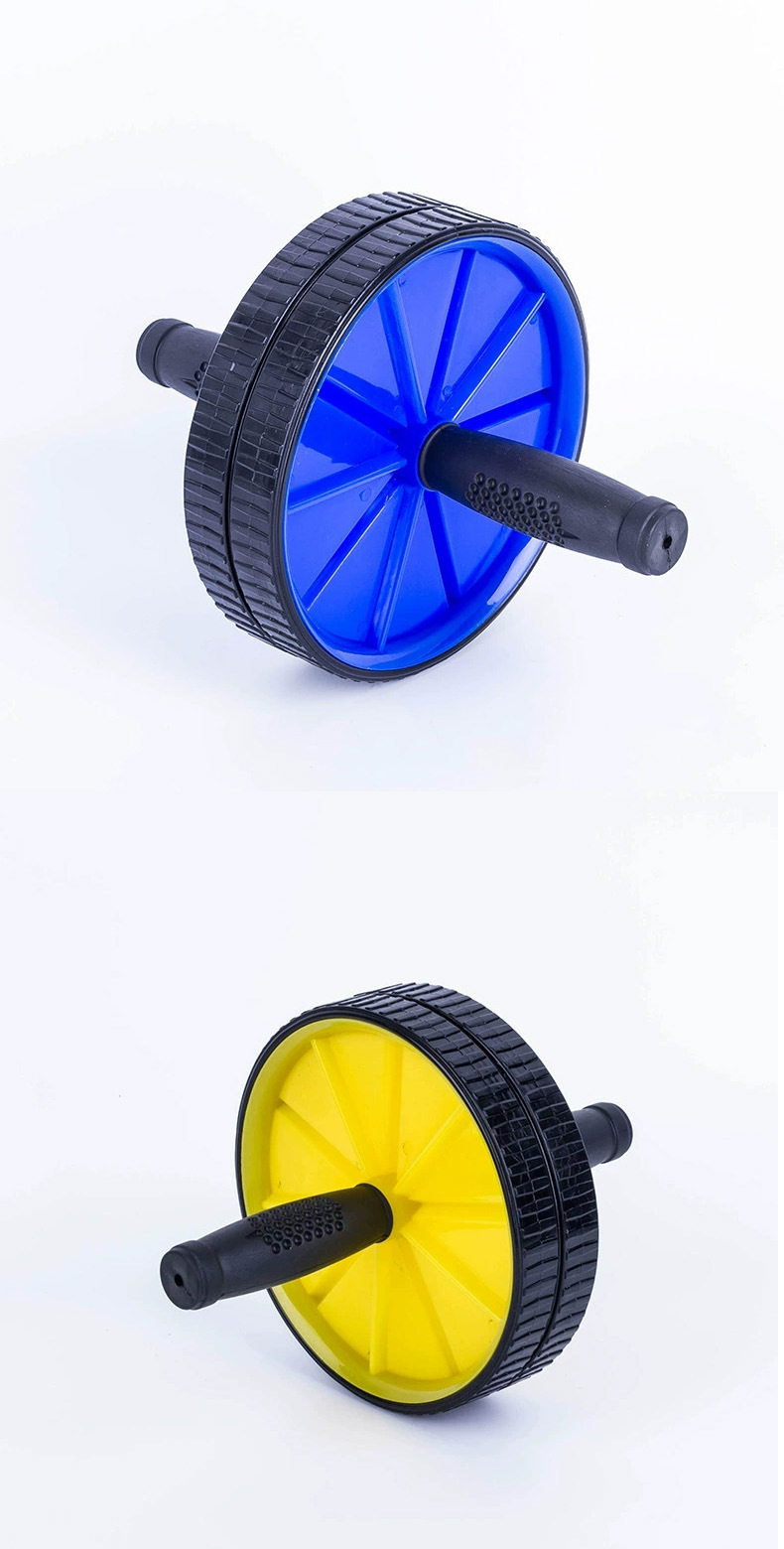 New abdominal muscle wheel trainer home roll abdominal auxiliary sports fitness equipment healthy abdominal wheel China Bulk Supplier